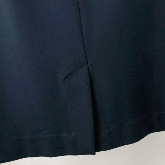 N Nicholas Navy Ponti Shoulder Band V Dress - Picture 6 of 9